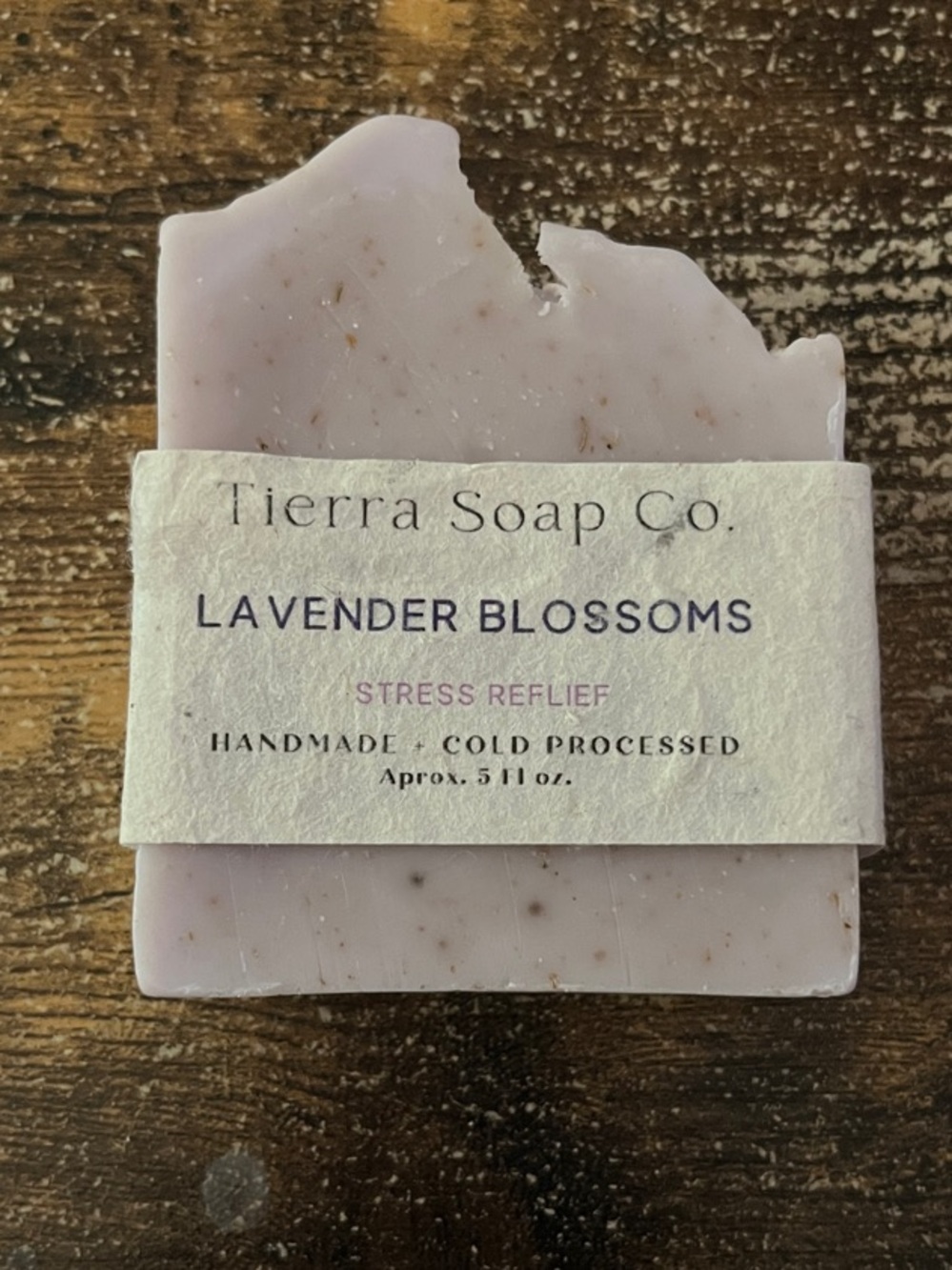 Lavender Blossoms Handmade Soap - Light Lavender